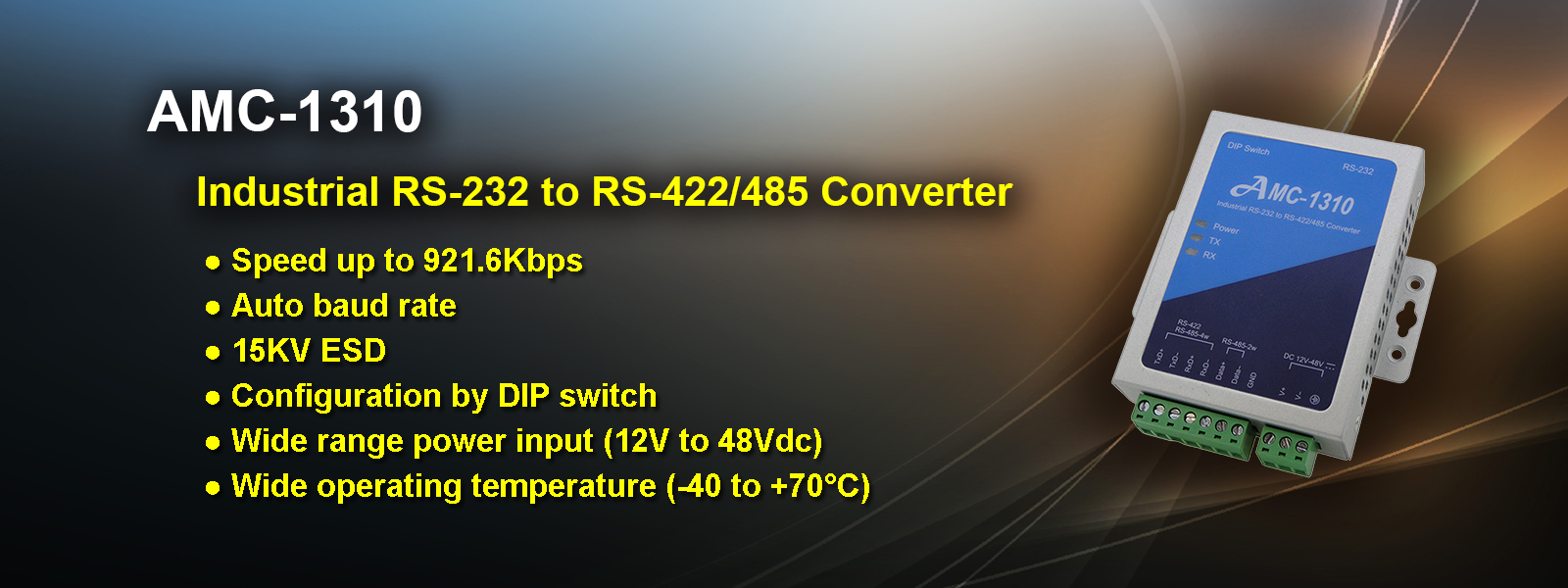 RS-232 to RS-422/485